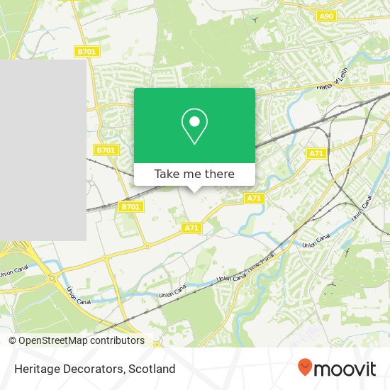 Heritage Decorators map