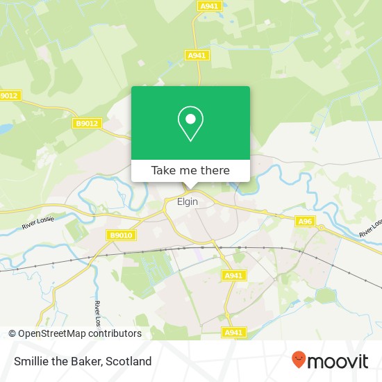 Smillie the Baker map