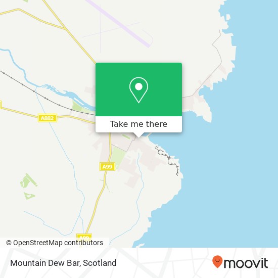 Mountain Dew Bar map