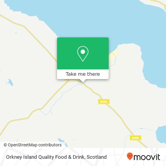 Orkney Island Quality Food & Drink map