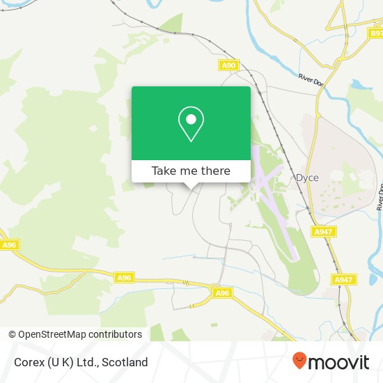 Corex (U K) Ltd. map