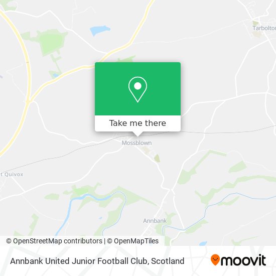 Annbank United Junior Football Club map