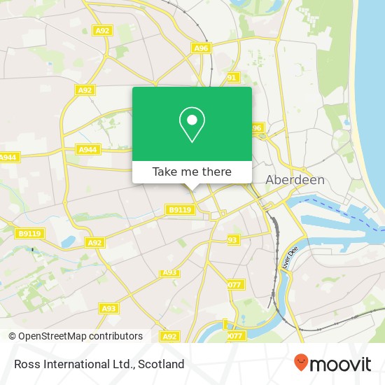 Ross International Ltd. map