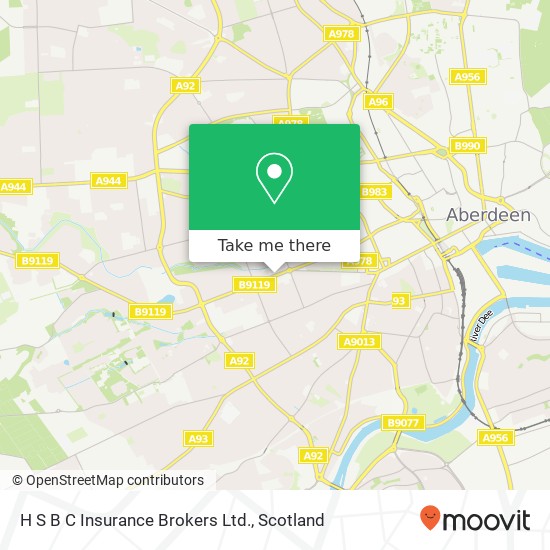 H S B C Insurance Brokers Ltd. map