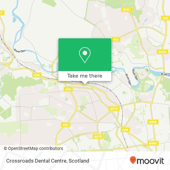 Crossroads Dental Centre map