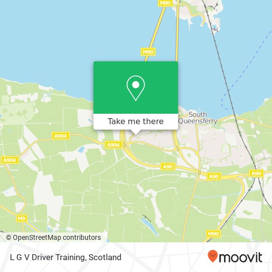 L G V Driver Training map