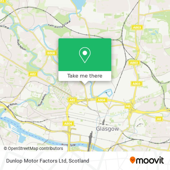 Dunlop Motor Factors Ltd map