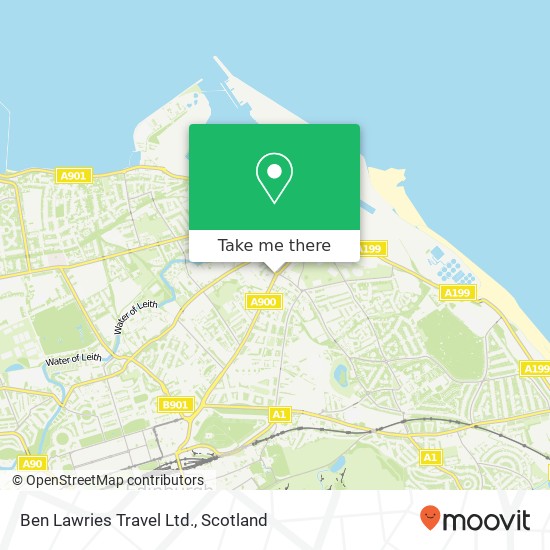 Ben Lawries Travel Ltd. map