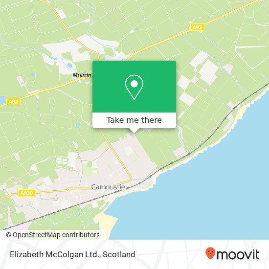 Elizabeth McColgan Ltd. map