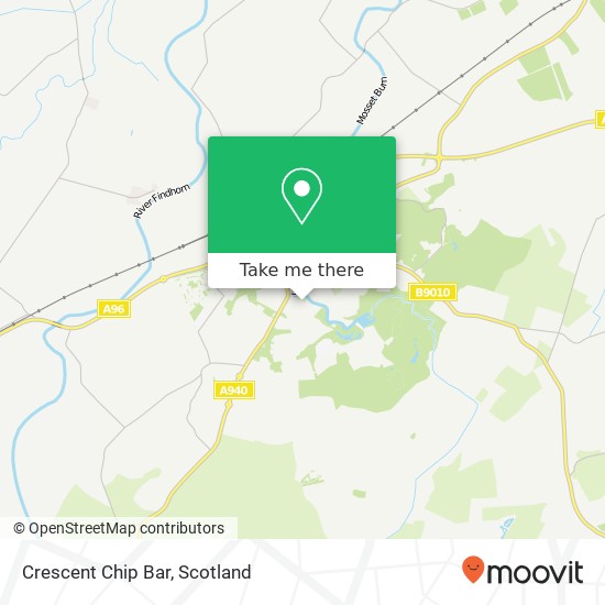 Crescent Chip Bar map