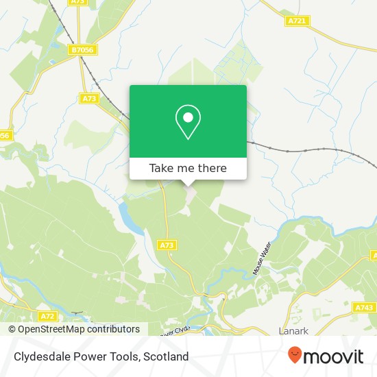 Clydesdale Power Tools map