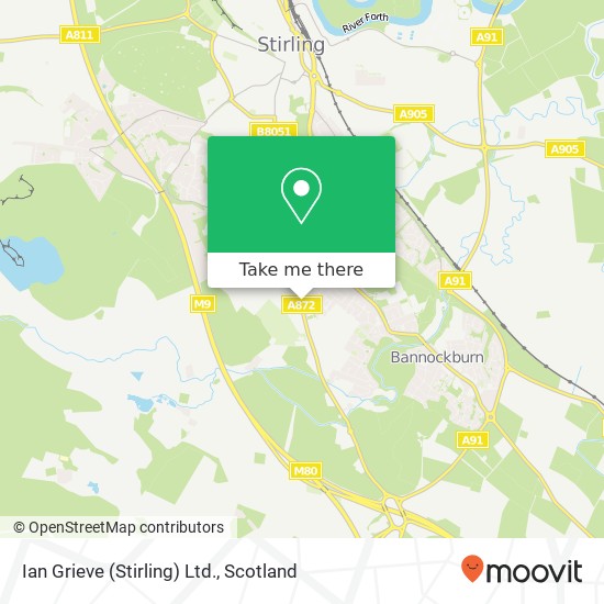 Ian Grieve (Stirling) Ltd. map