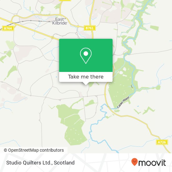 Studio Quilters Ltd. map