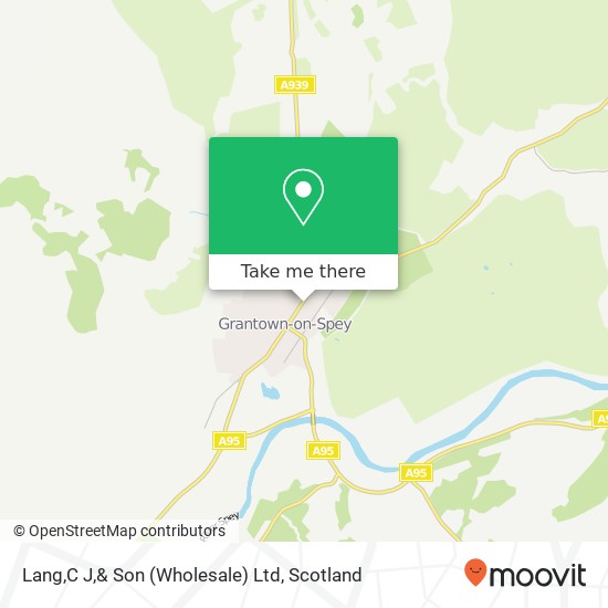 Lang,C J,& Son (Wholesale) Ltd map