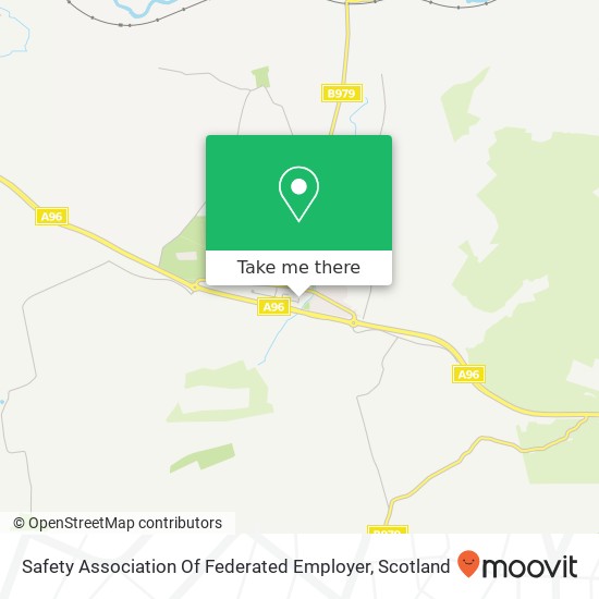 Safety Association Of Federated Employer map
