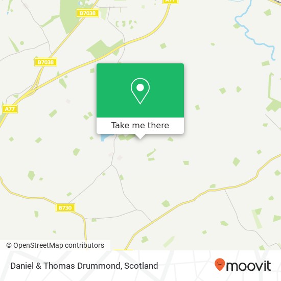 Daniel & Thomas Drummond map