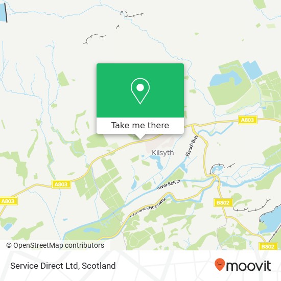 Service Direct Ltd map