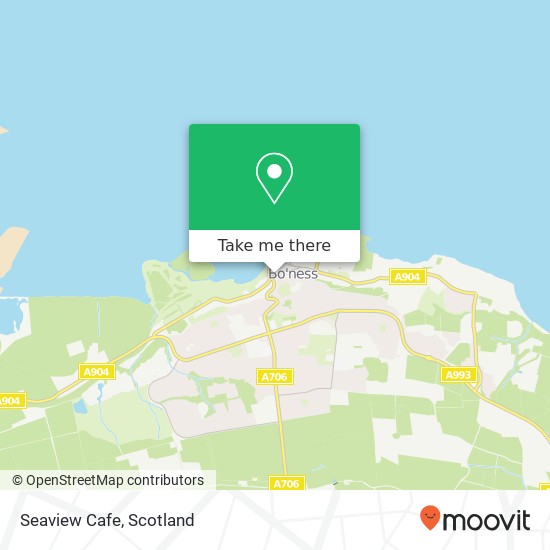 Seaview Cafe map