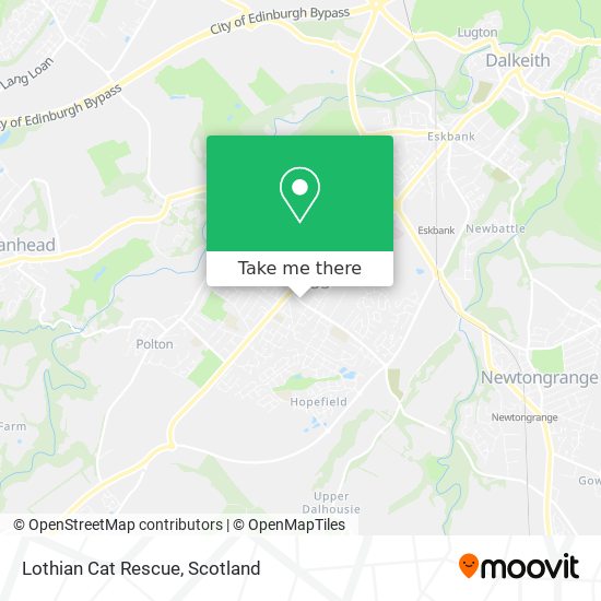 Lothian Cat Rescue map