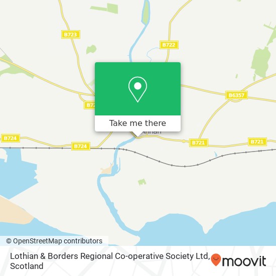 Lothian & Borders Regional Co-operative Society Ltd map