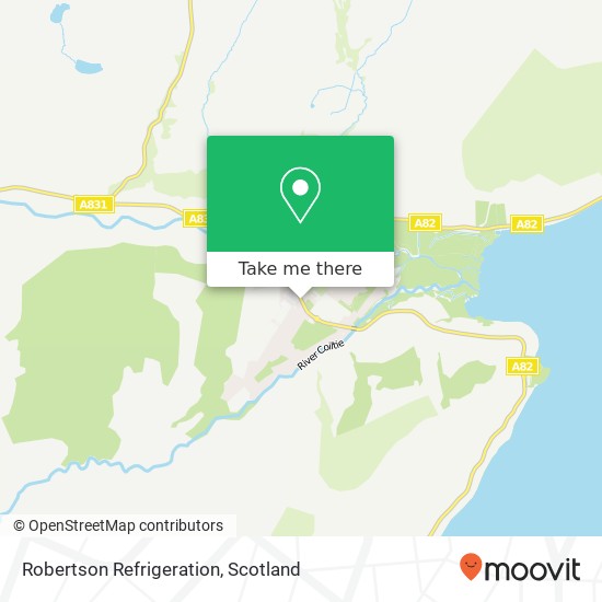 Robertson Refrigeration map