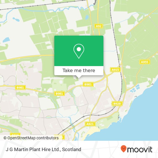 J G Martin Plant Hire Ltd. map