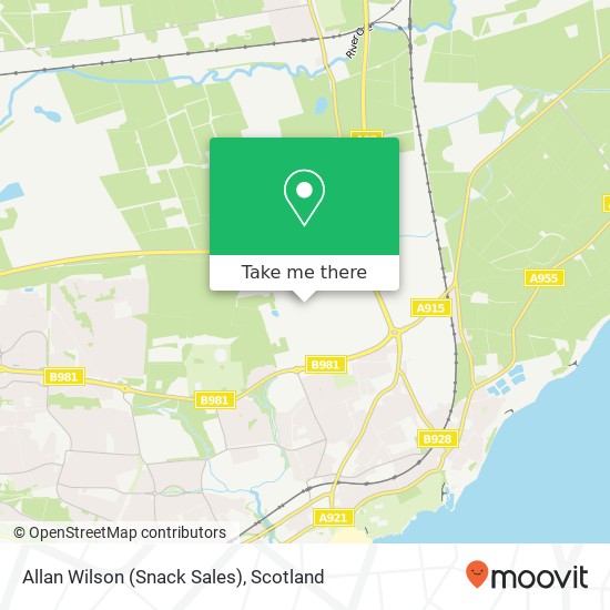 Allan Wilson (Snack Sales) map