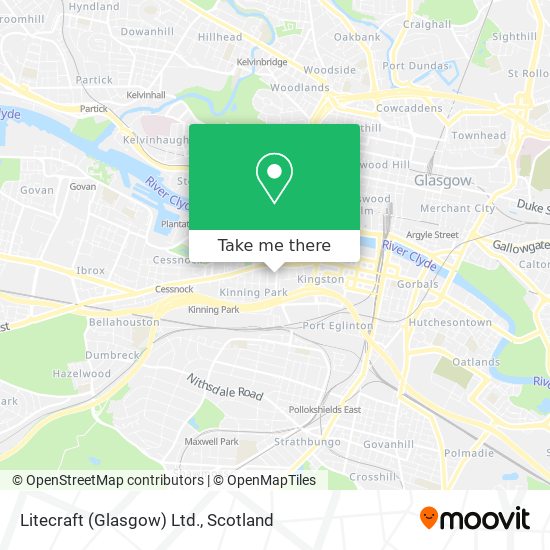 Litecraft (Glasgow) Ltd. map