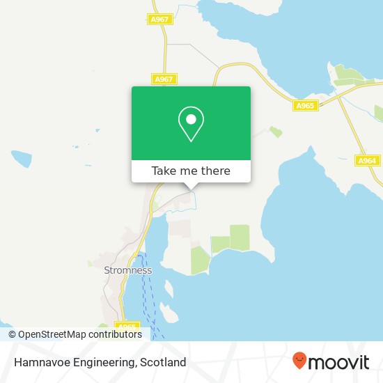 Hamnavoe Engineering map
