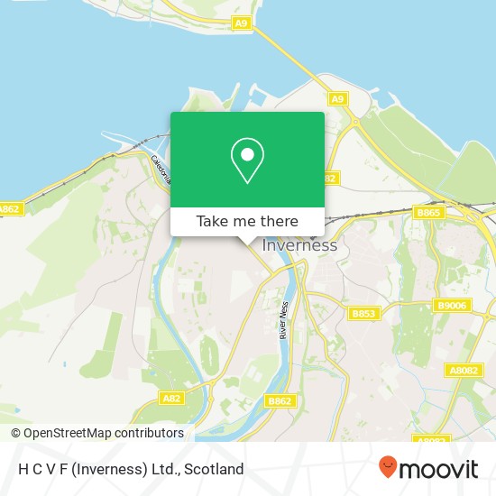 H C V F (Inverness) Ltd. map