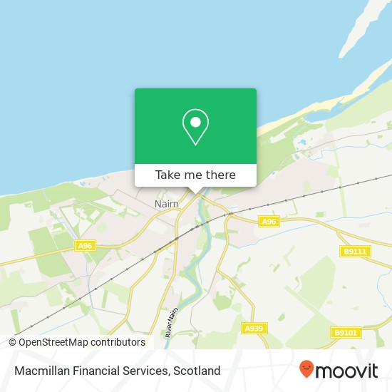 Macmillan Financial Services map