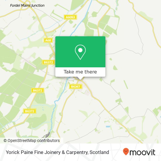 Yorick Paine Fine Joinery & Carpentry map