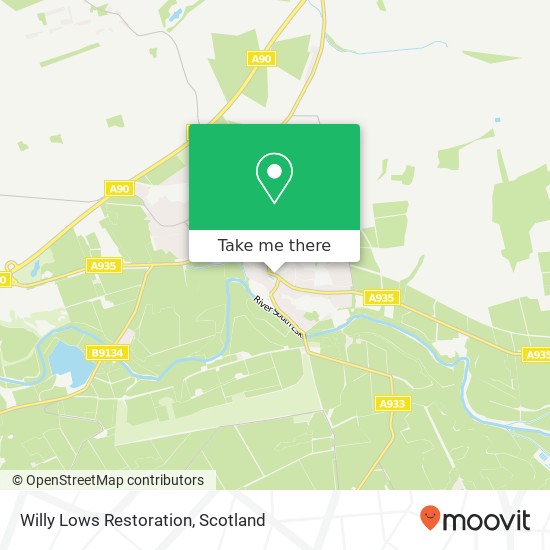 Willy Lows Restoration map