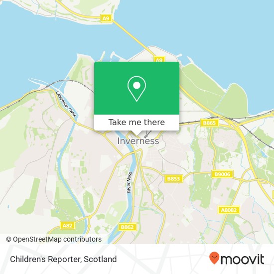 Children's Reporter map