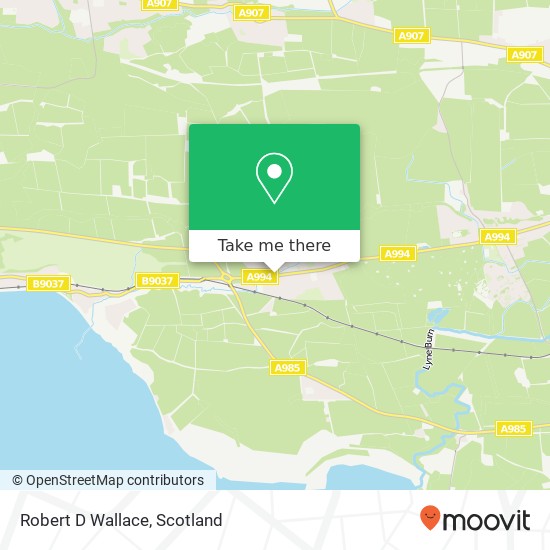 Robert D Wallace map