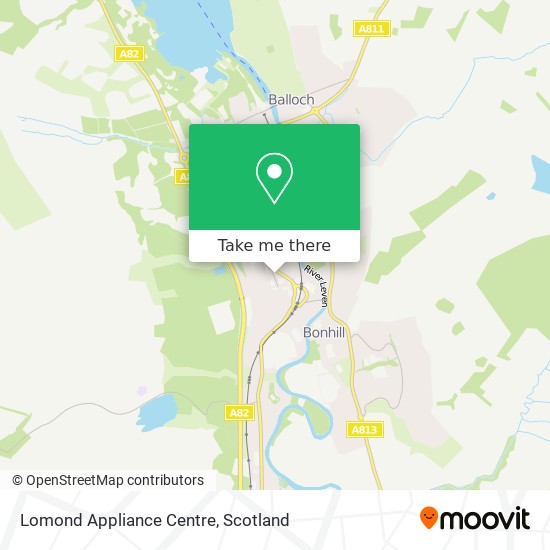 Lomond Appliance Centre map