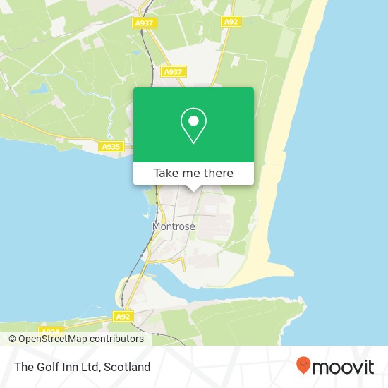 The Golf Inn Ltd map