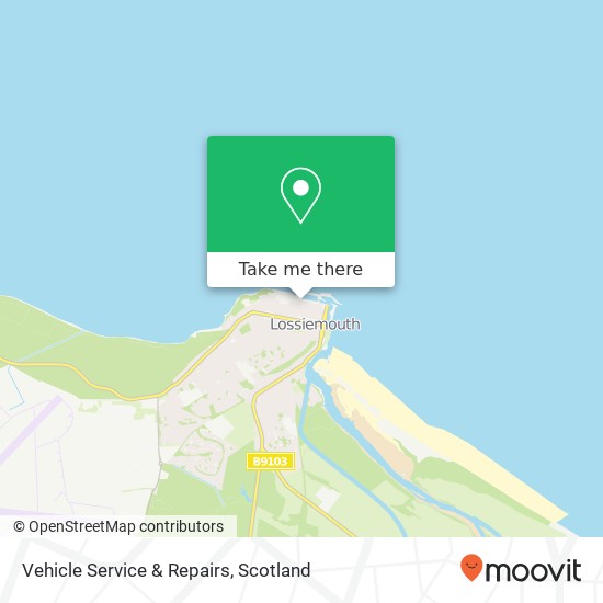 Vehicle Service & Repairs map