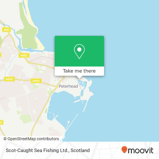 Scot-Caught Sea Fishing Ltd. map