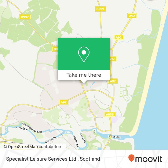 Specialist Leisure Services Ltd. map