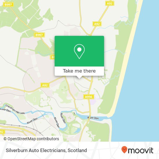 Silverburn Auto Electricians map