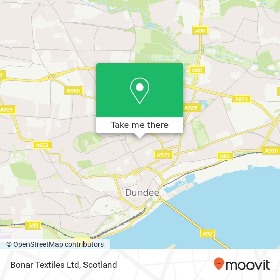 Bonar Textiles Ltd map