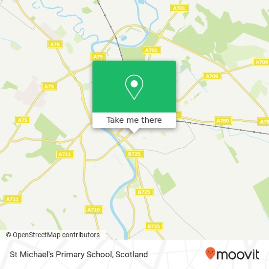 St Michael's Primary School map