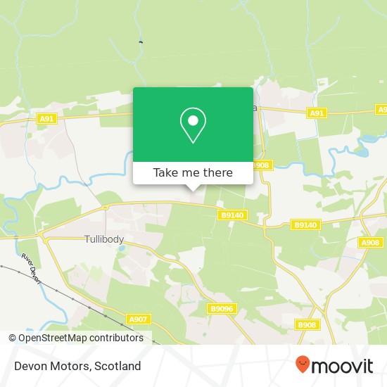 Devon Motors map