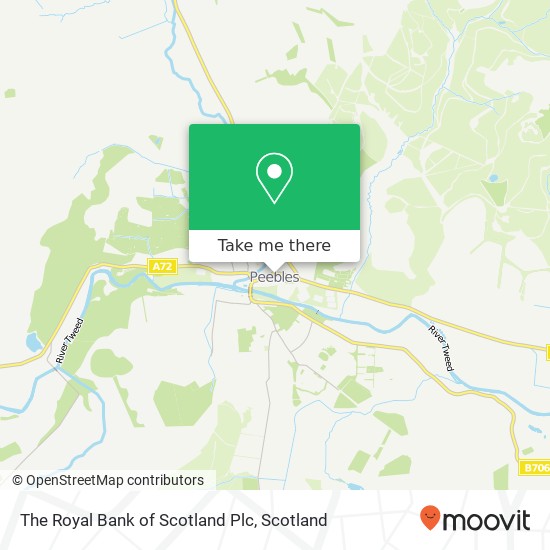 The Royal Bank of Scotland Plc map