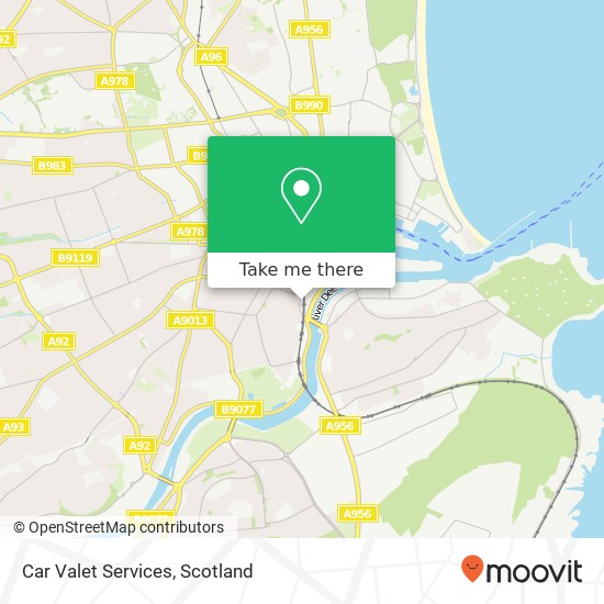 Car Valet Services map