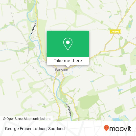 George Fraser Lothian map