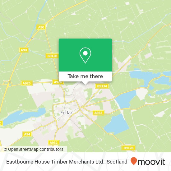 Eastbourne House Timber Merchants Ltd. map