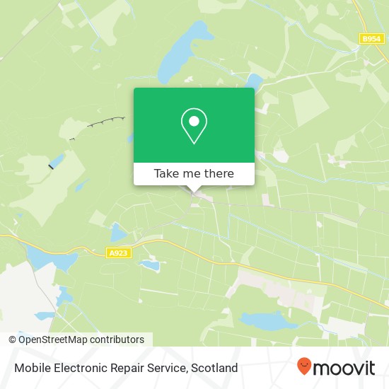 Mobile Electronic Repair Service map