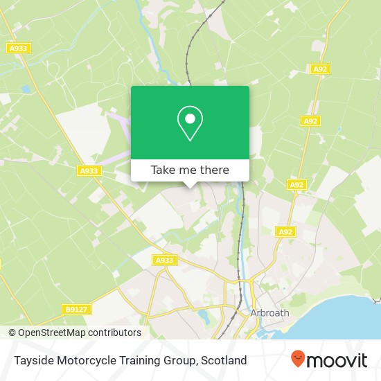Tayside Motorcycle Training Group map